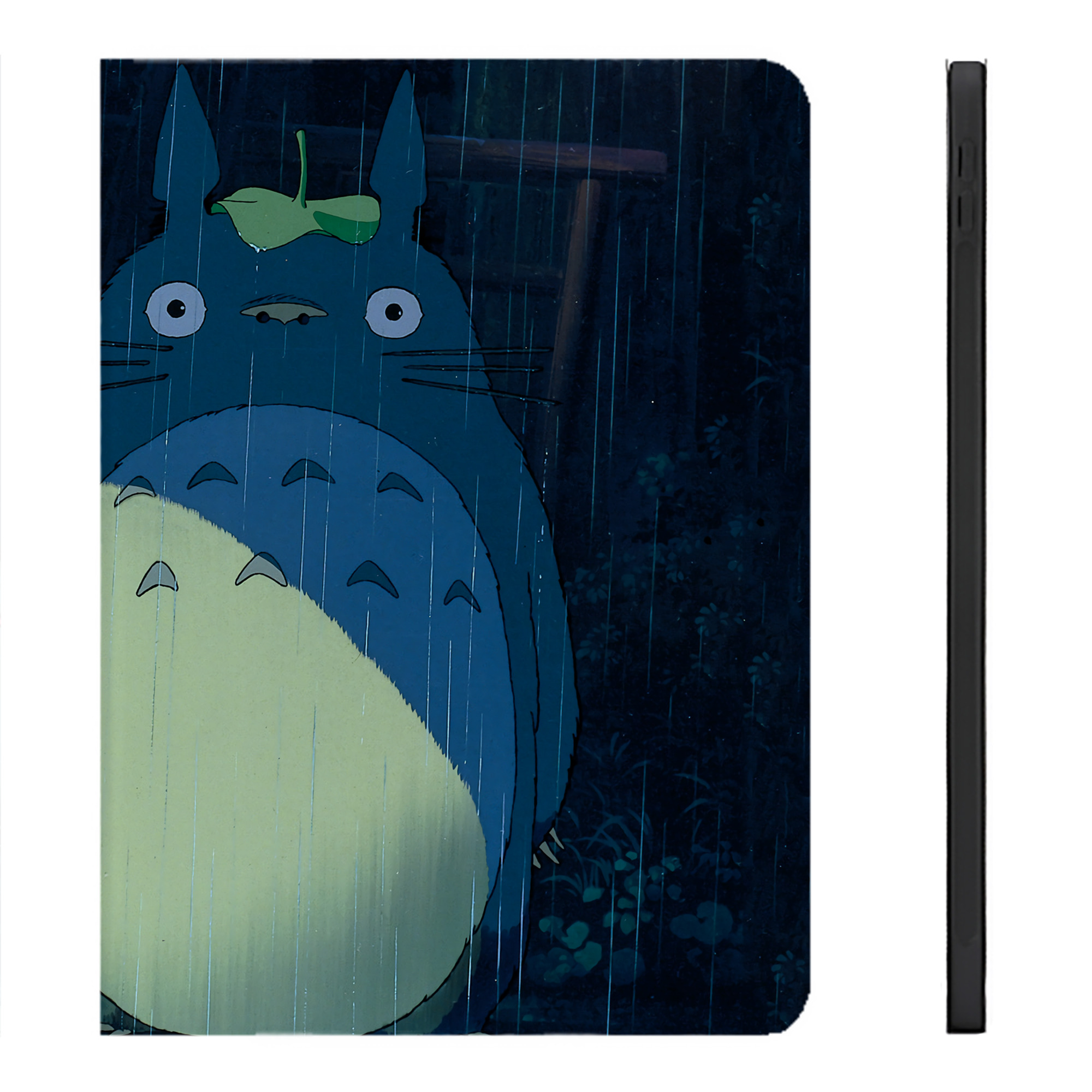 （画像用） となりのトトロ 草壁メイ 草壁サツキ My Neighbor Totoro Satsuki Kusakabe Mei Kusakabe IPadケース ペンホルダー付き ブックスタイルデザイン